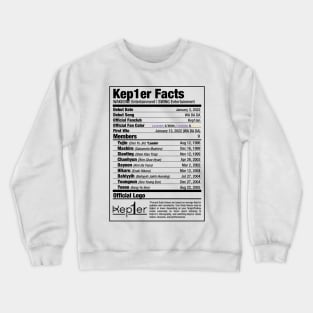 Kep1er Nutritional Facts 2 Crewneck Sweatshirt